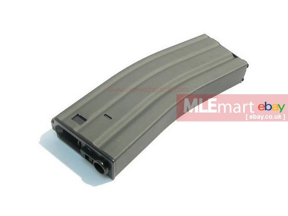 MLEmart.com - G&G 450 rds Hi-Cap GR16 Magazine for M4 / M16 AEG Series - Grey