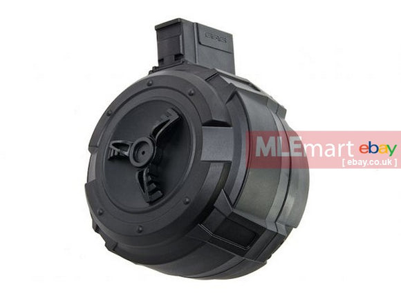 MLEmart.com - G&G RK Drum Magazine (2200 rounds AEG Magazine)