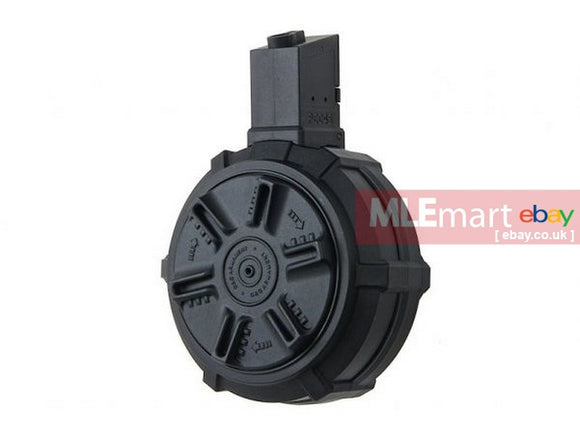 MLEmart.com - G&G PCC45 Drum Magazine (1500 rounds, Black)