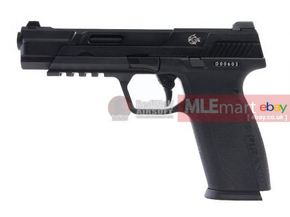 MLEmart.com - G&G Piranha MK1 GBB Airsoft Pistol - Black