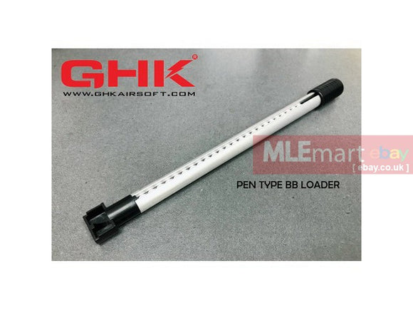 GHK Aluminum Pellet Loader Tube (Pen Type) - MLEmart.com