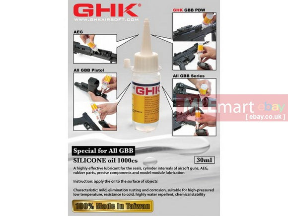 GHK Silicone Oil (1000cs) - (CANNOT send overseas  due to Airfreight restrictions)) - MLEmart.com