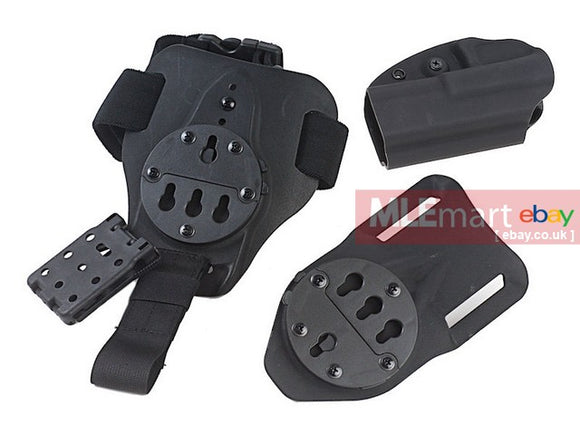 GK Tactical G17 Kydex Holster Set - Black - MLEmart.com