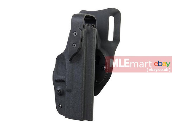GK Tactical Kydex G17 XTS Style Lock Holster - Black - MLEmart.com