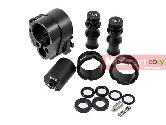 GK Tactical GEN3-M Folding Stock Adaptor for AR GBBR - Black - MLEmart.com