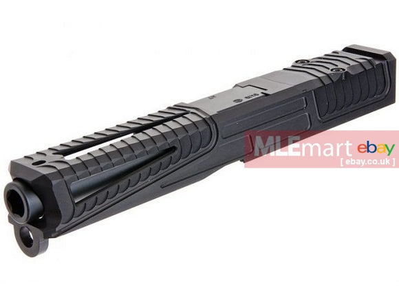 GK Tactical Aluminum STMT Window Cut Slide For Tokyo Marui G17 GBB - MLEmart.com