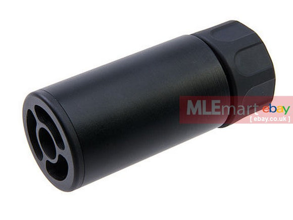 GK Tactical WARDEN Suppressor (14mm CCW) Version 2 - Black - MLEmart.com