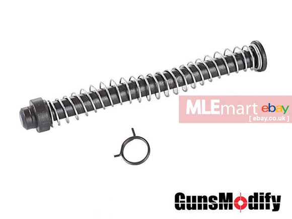 MLEmart.com - Guns Modify 125% Steel Recoil Spring Set for TM G Series 17 / 18 - Black (GM0136)