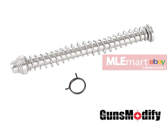 MLEmart.com - Guns Modify 125% Stainless Steel Recoil Spring Set for TM G Series 17 / 18 - Silver (GM0137)