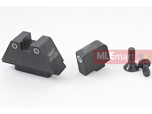MLEmart.com - Guns Modify Rised Up Tritium Sight for Tokyo Marui Model 17 /18C / 26