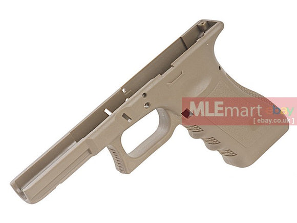 MLEmart.com - Guns Modify Polymer Gen 3 RTF Frame for Tokyo Marui Model 17 - FDE