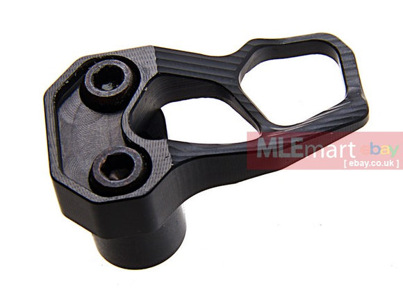 MLEmart.com - Guns Modify CNC Aluminum Magazine Release Extension for WA GBBR ACC XMR - Black