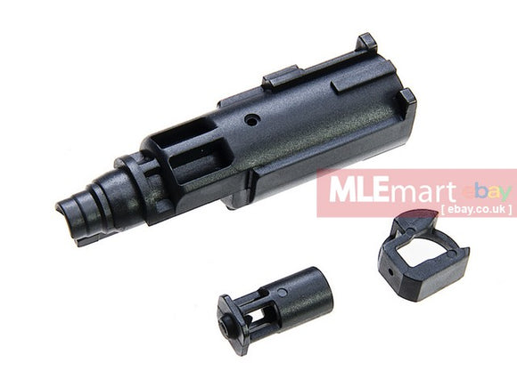 MLEmart.com - Guns Modify Enhanced Nozzle Set for Tokyo Marui Model 17/ 22/ 26 / 34 GBB (Version 2) Compatible with CO2/ HPA ready