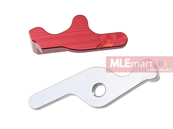 MLEmart.com - Guns Modify CNC Aluminum Magazine Bolt Stop Level A / B for Tokyo Marui M4 MWS GBBR