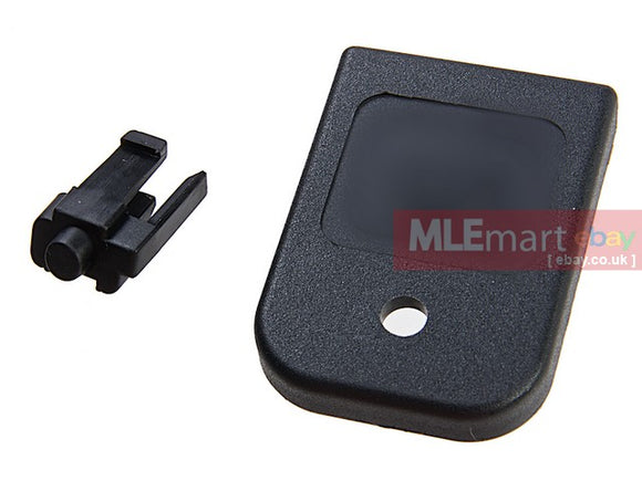 MLEmart.com - Guns Modify Polymer Mag Base Pad for Tokyo Marui/ Guns Modify G Geries Magazine - Black