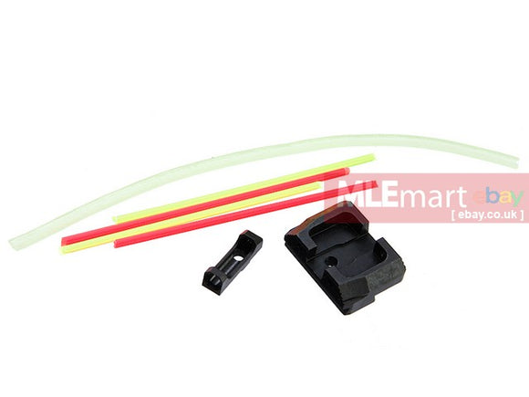 MLEmart.com - Guns Modify CNC Low Profile Steel Day & Night Sight for Umarex (VFC) Glock GBB Series V1