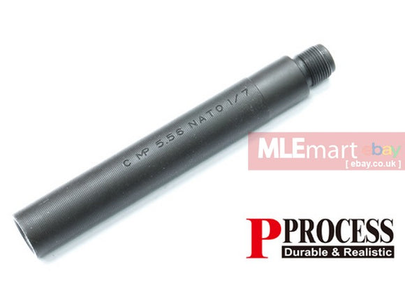 Guarder M16A2/A3/A4 Steel Front Section Barrel (14mm Negative) - MLEmart.com