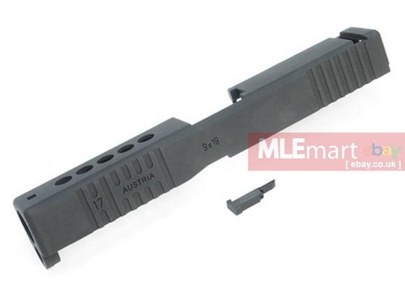 Guarder Aluminum Slide for MARUI G17 Custom II (BLACK) - MLEmart.com