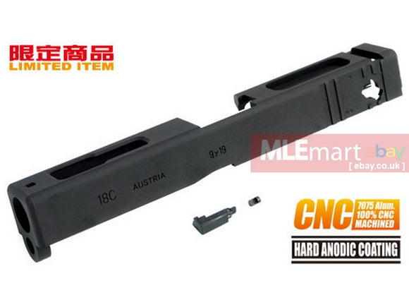 Guarder 7075 Aluminum CNC Slide for TM G18C (Black) - MLEmart.com