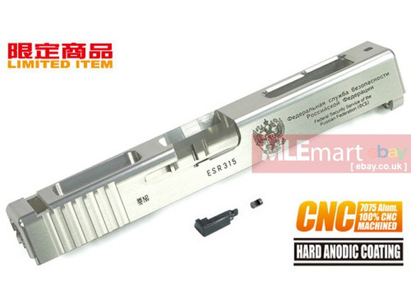 Guarder 7075 Aluminum CNC Slide for TM G18C FSB (Sliver) - MLEmart.com