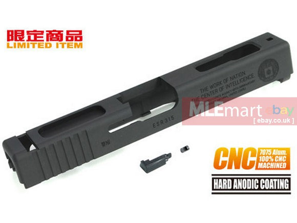 Guarder 7075 Aluminum CNC Slide for TM G18C CIA 60th (Black) - MLEmart.com