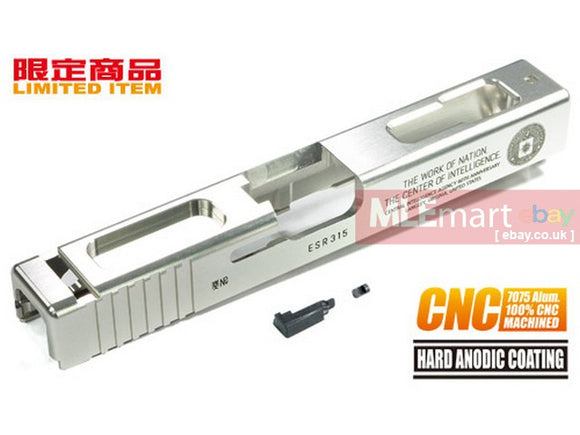 Guarder 7075 Aluminum CNC Slide for TM G18C CIA 60th (Silver) - MLEmart.com