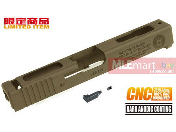 Guarder 7075 Aluminum CNC Slide for TM G18C CIA 60th (TAN) - MLEmart.com