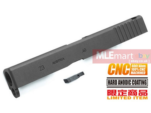 Guarder 6061 Aluminum CNC Slide for KJWORK G23 (Black) - MLEmart.com
