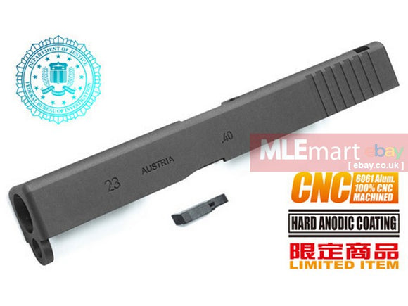 Guarder 6061 Aluminum CNC Slide for KJWORK G23 FBI (Black) - MLEmart.com