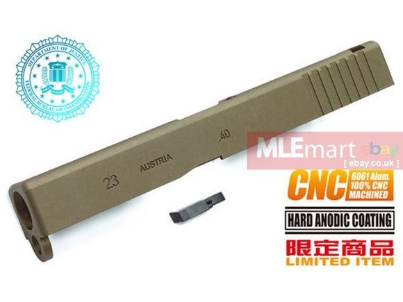 Guarder 6061 Aluminum CNC Slide for KJWORK G23 FBI (TAN) - MLEmart.com