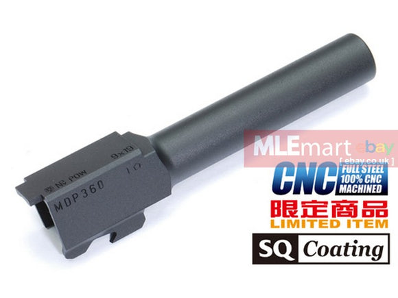 Guarder CNC Steel Outer Barrel for KJ G19 -A Type (Black) - MLEmart.com