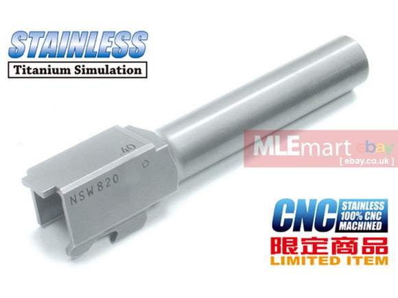 Guarder CNC Stainless Outer Barrel for KJ G23 -B Type - MLEmart.com