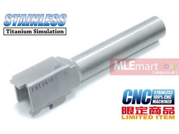 Guarder CNC Stainless Outer Barrel for KJ G23 -C Type - MLEmart.com