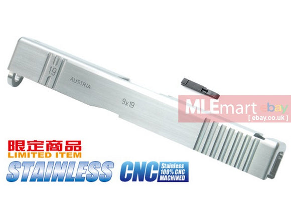 Guarder Stainless CNC Slide for KJWORK G19 Custom - GLK-78(BK) - MLEmart.com