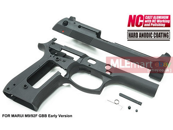 Guarder Aluminum Kit for MARUI M9/92F GBB Early Type -2018 New Version (None Marking/Black) - MLEmart.com