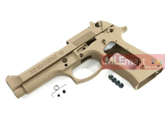 Guarder Aluminum Slide & Frame for MARUI M9 Desert Storm- (TAN) - MLEmart.com