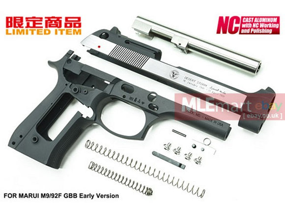 Guarder Aluminum Kit for MARUI M9 GBB Early Type -2018 New Version (Desert Storm/Dual Tone) - MLEmart.com