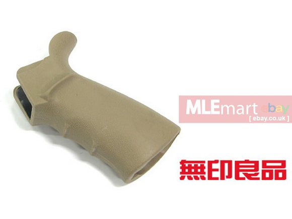 Guarder SPR Rubber Pistol Grip for M16 Series (TAN) - MLEmart.com