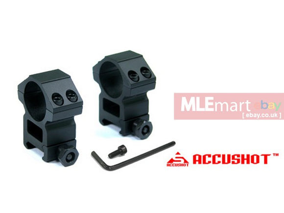 Guarder Premium 25mm Scope Rings (Deluxe High) - MLEmart.com