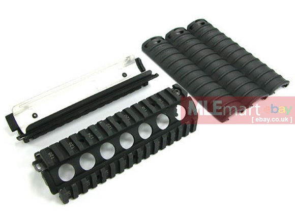 Guarder M4-A1 RAS (Hard Anodizing/Flat Black) - MLEmart.com