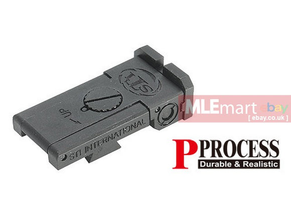 Guarder Steer Rear Sight for MARUI HI-CAPA 5.1 (STI Custom Type) - MLEmart.com