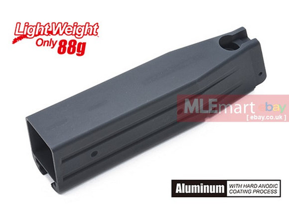 Guarder Aluminum Magazine Case for MARUI HI-CAPA 5.1 (No Marking/Black) - MLEmart.com