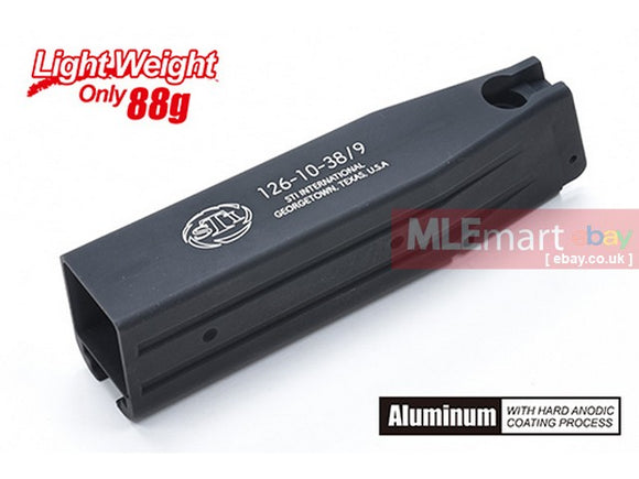Guarder Aluminum Magazine Case for MARUI HI-CAPA 5.1 (STI Custom/Black) - MLEmart.com