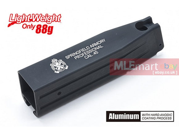 Guarder Aluminum Magazine Case for MARUI HI-CAPA 5.1 (Springfield/Black) - MLEmart.com