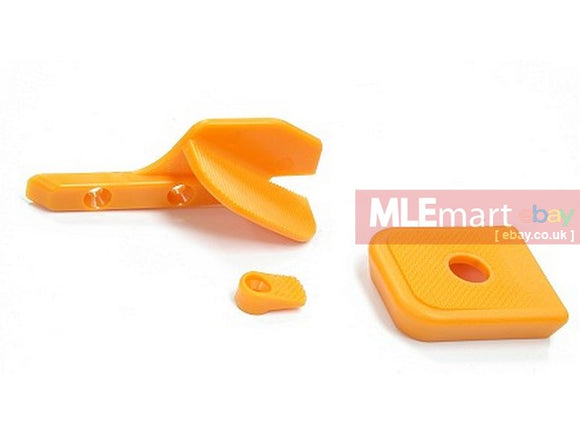 Guarder Thumb Rest / Mag Release Button / Mag Base Pad - Yellow - MLEmart.com