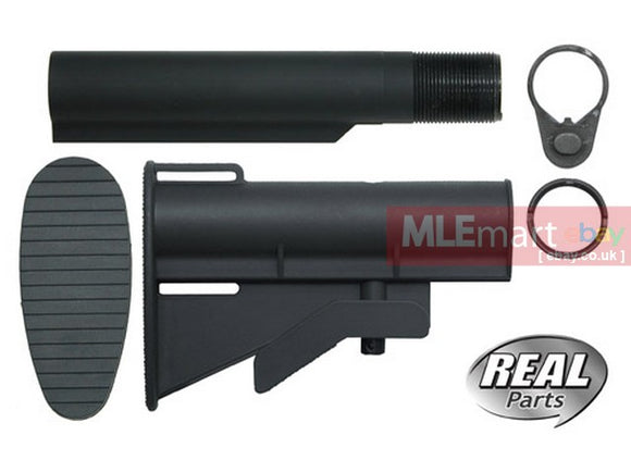 Guarder WA M4-A1 Carbine Stock (Real Parts/Black) - MLEmart.com