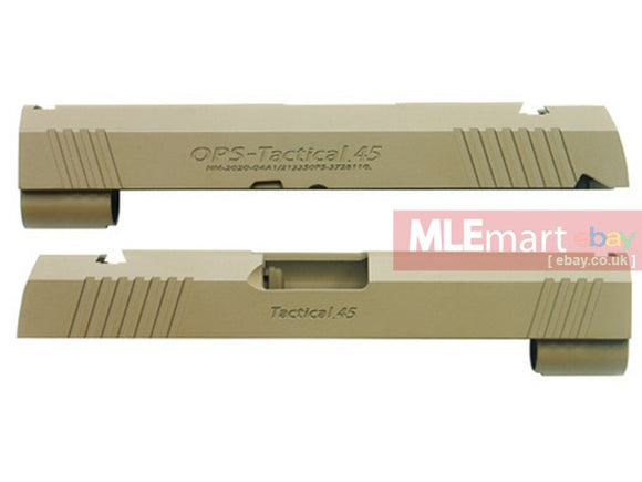 Guarder Aluminum Slide for MARUI HI-CAPA 4.3 (MARUI OPS)-TAN - MLEmart.com