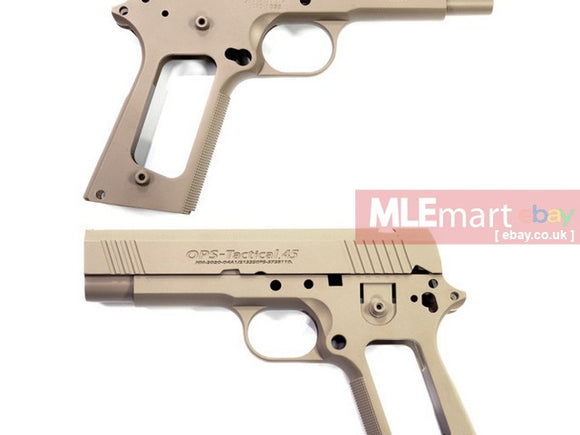 MLEmart.com - Guarder Aluminum Slide & Frame for MARUI Desert Warrior 4.3 (TAN)