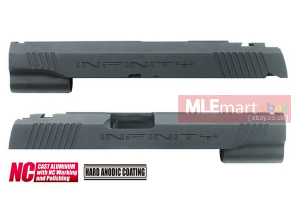 MLEmart.com - Guarder Aluminum Custom Slide for MARUI HI-CAPA 5.1 (INFINITY/Black)