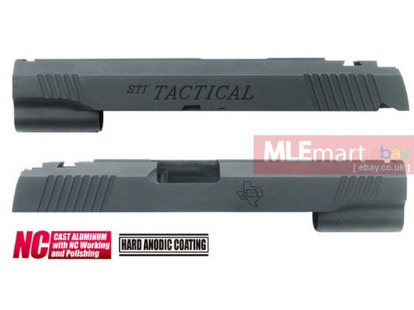 MLEmart.com - Guarder Aluminum Custom Slide for MARUI HI-CAPA 5.1 (STI/Black)